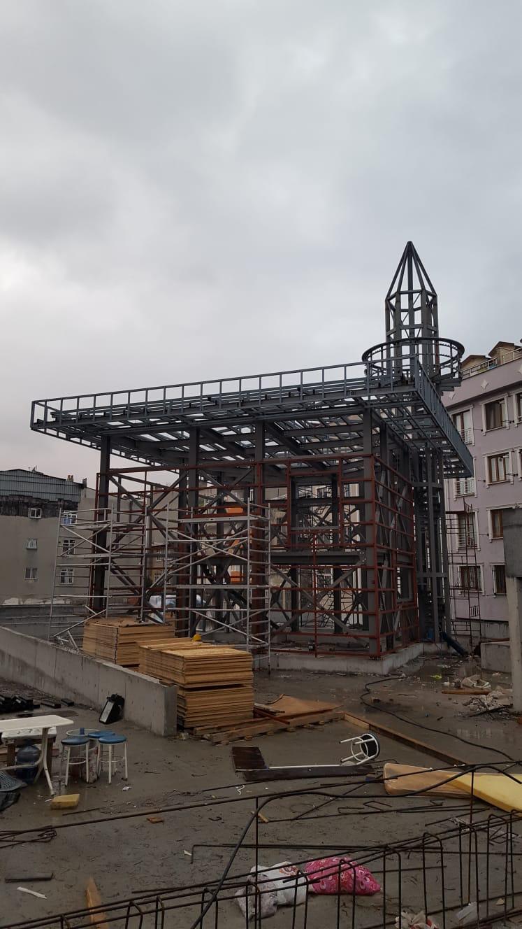 Yenisahra Camii Çelik Ana Taşıyıcı Konstrüksiyonu - Detay Resmi 1
